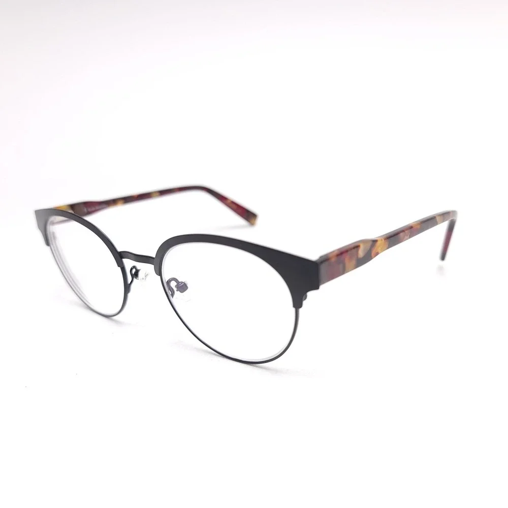 Ellen Degeneres Eyeglasses Frames Only‎ ED503 O-14 BLK Tourtis 50-19-143 Metal